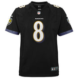 Youth Lamar Jackson Baltimore Ravens Nike Black Alternate Game Jersey - Pro Jersey Sports