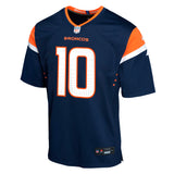 Youth Denver Broncos Bo Nix Nike Navy Game Team Jersey - Pro Jersey Sports