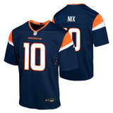 Youth Denver Broncos Bo Nix Nike Navy Game Team Jersey - Pro Jersey Sports