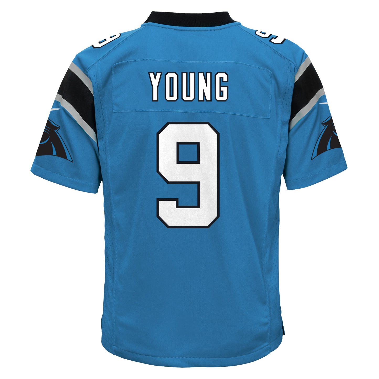 Youth Carolina Panthers Bryce Young Nike Blue Game Jersey