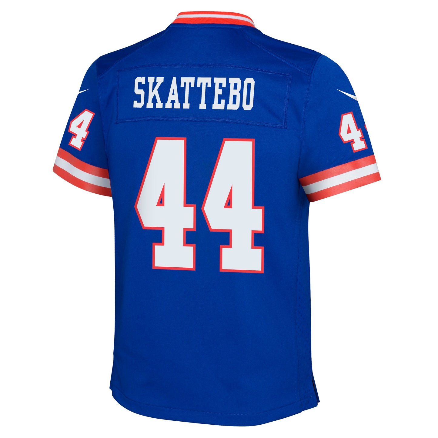 Youth Cam Skattebo New York Giants Alternate Royal Blue Nike Game Jersey