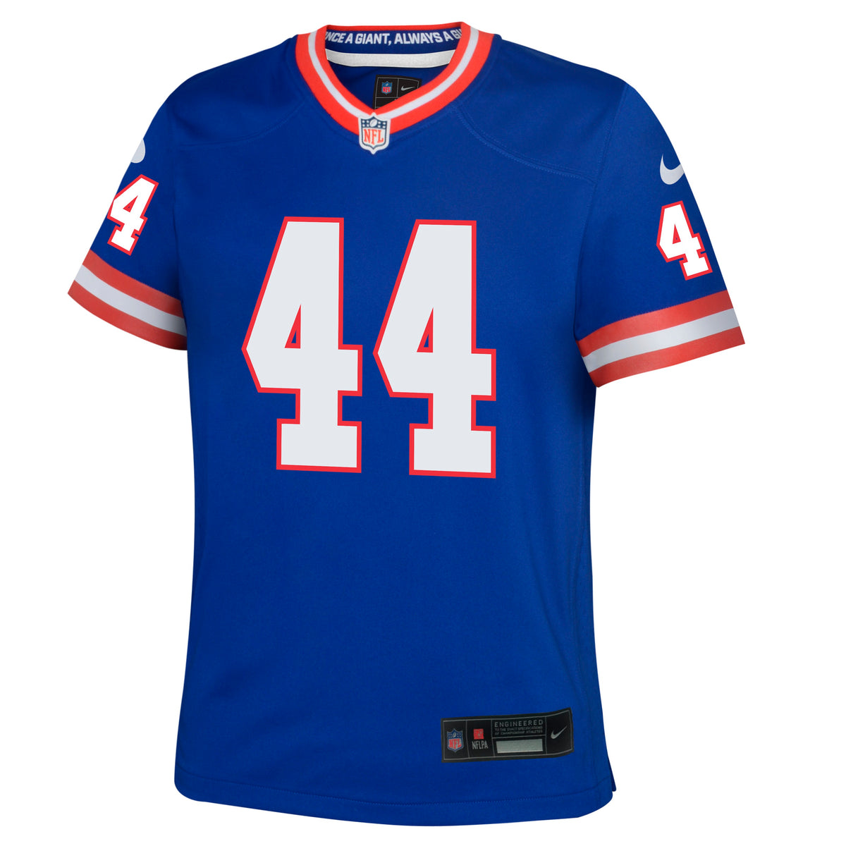 Youth Cam Skattebo New York Giants Alternate Royal Blue Nike Game Jersey