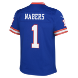 Youth Malik Nabers New York Giants ALTERNATE Red/Blue Nike Game Jersey - Pro Jersey Sports