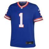 Youth Malik Nabers New York Giants ALTERNATE Red/Blue Nike Game Jersey - Pro Jersey Sports