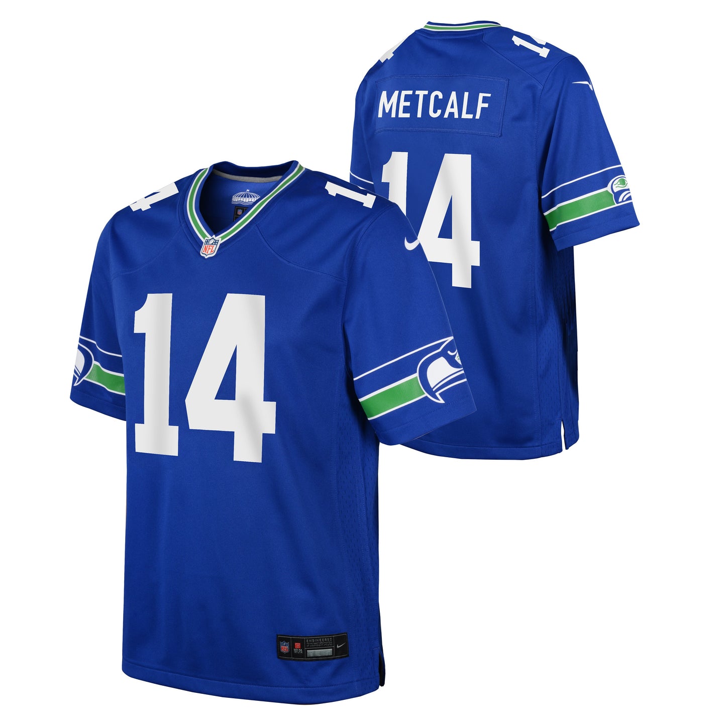 Youth DK Metcalf Seattle Seahawks Nike Royal Alternate Game Jersey - Pro Jersey Sports