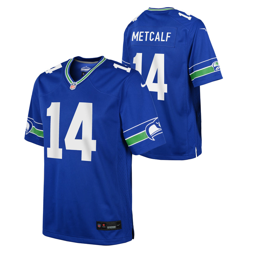 Youth DK Metcalf Seattle Seahawks Nike Royal Alternate Game Jersey - Pro Jersey Sports