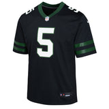 Youth Garrett Wilson New York Jets Nike Black Alternate Game Replica Jersey - Pro Jersey Sports