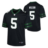 Youth Garrett Wilson New York Jets Nike Black Alternate Game Replica Jersey - Pro Jersey Sports