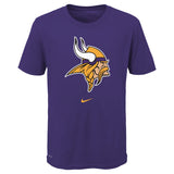 Youth Minnesota Vikings Nike Primary Logo Purple Dri-Fit Tee - Pro Jersey Sports