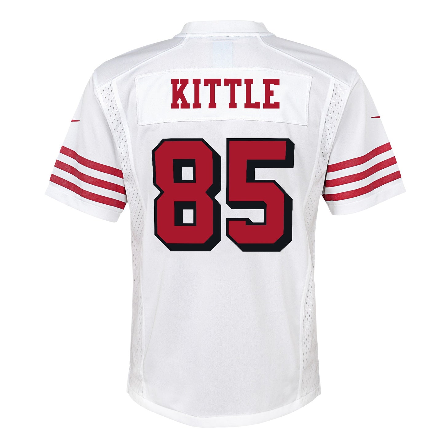 Youth George Kittle San Francisco 49ers Nike White Alternate Game Jersey