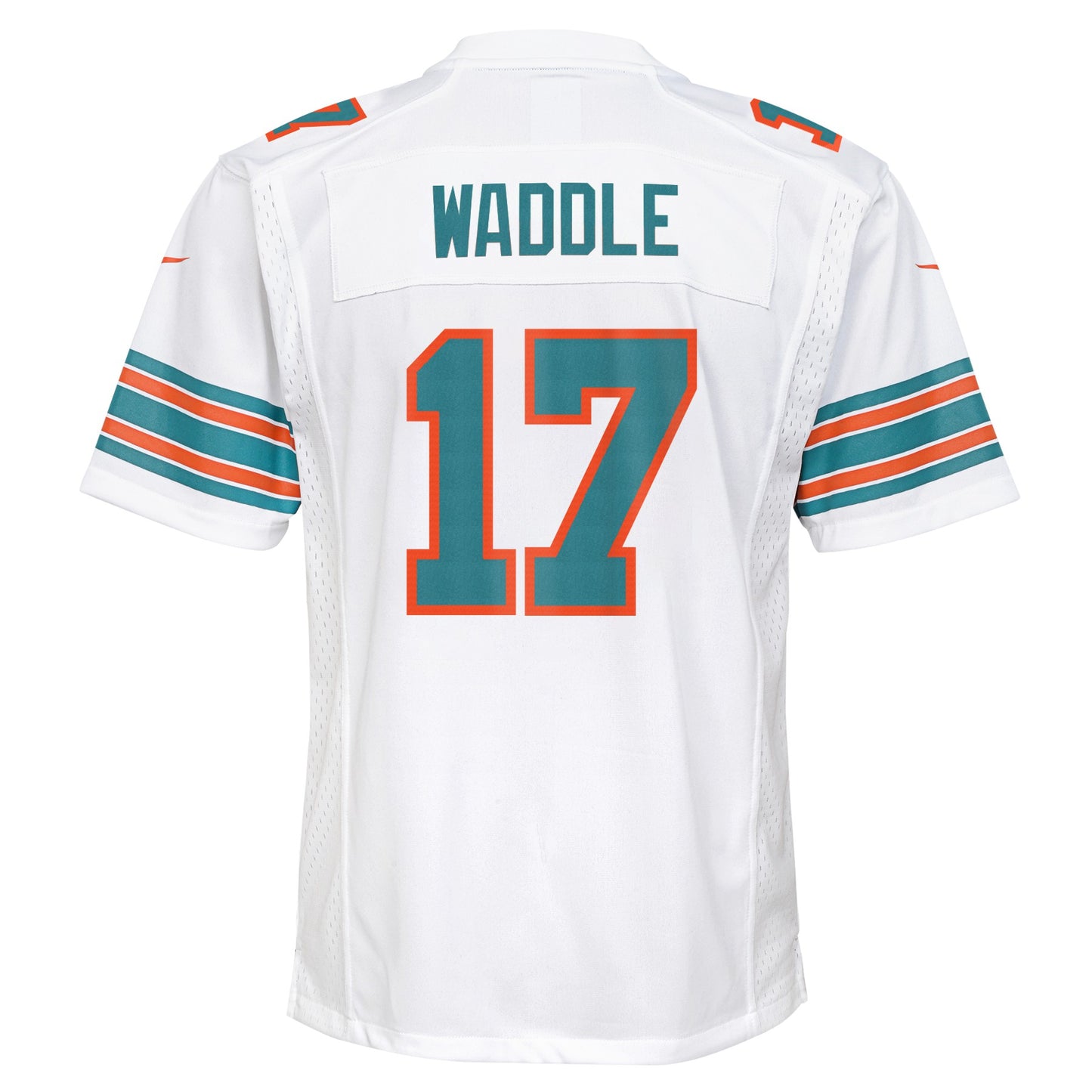 Youth Jaylen Waddle Miami Dolphins Nike White Alternate Game Replica Jersey