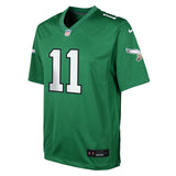 Youth AJ Brown Philadelphia Eagles Nike Alternate Game Jersey-Kelly Green - Pro Jersey Sports