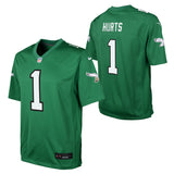 Youth Jalen Hurts Philadelphia Eagles Nike Alternate Game Jersey-Kelly Green - Pro Jersey Sports