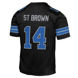 Youth Detroit Lions Amon-Ra St. Brown Nike Black Alternate Game Jersey - Pro Jersey Sports