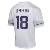 Youth Justin Jefferson Minnesota Vikings Winter Warrior Nike Game Jersey - Pro Jersey Sports