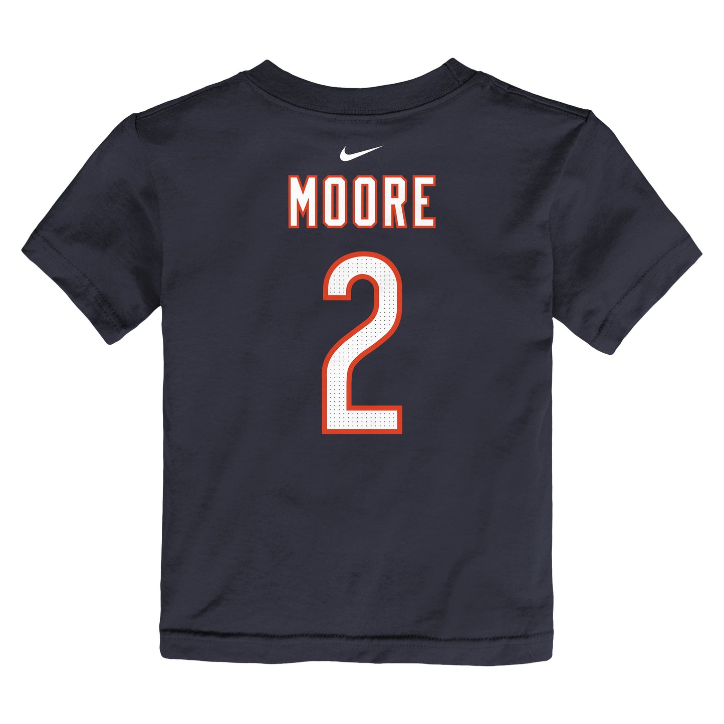 Toddler DJ Moore Chicago Bears Nike Navy FUSE Name & Number T-Shirt