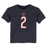 Kids DJ Moore Chicago Bears Nike Navy FUSE Child Name & Number T-Shirt - Pro Jersey Sports