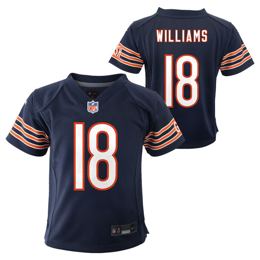 Infant Caleb Williams Chicago Bears Nike Navy Game Jersey