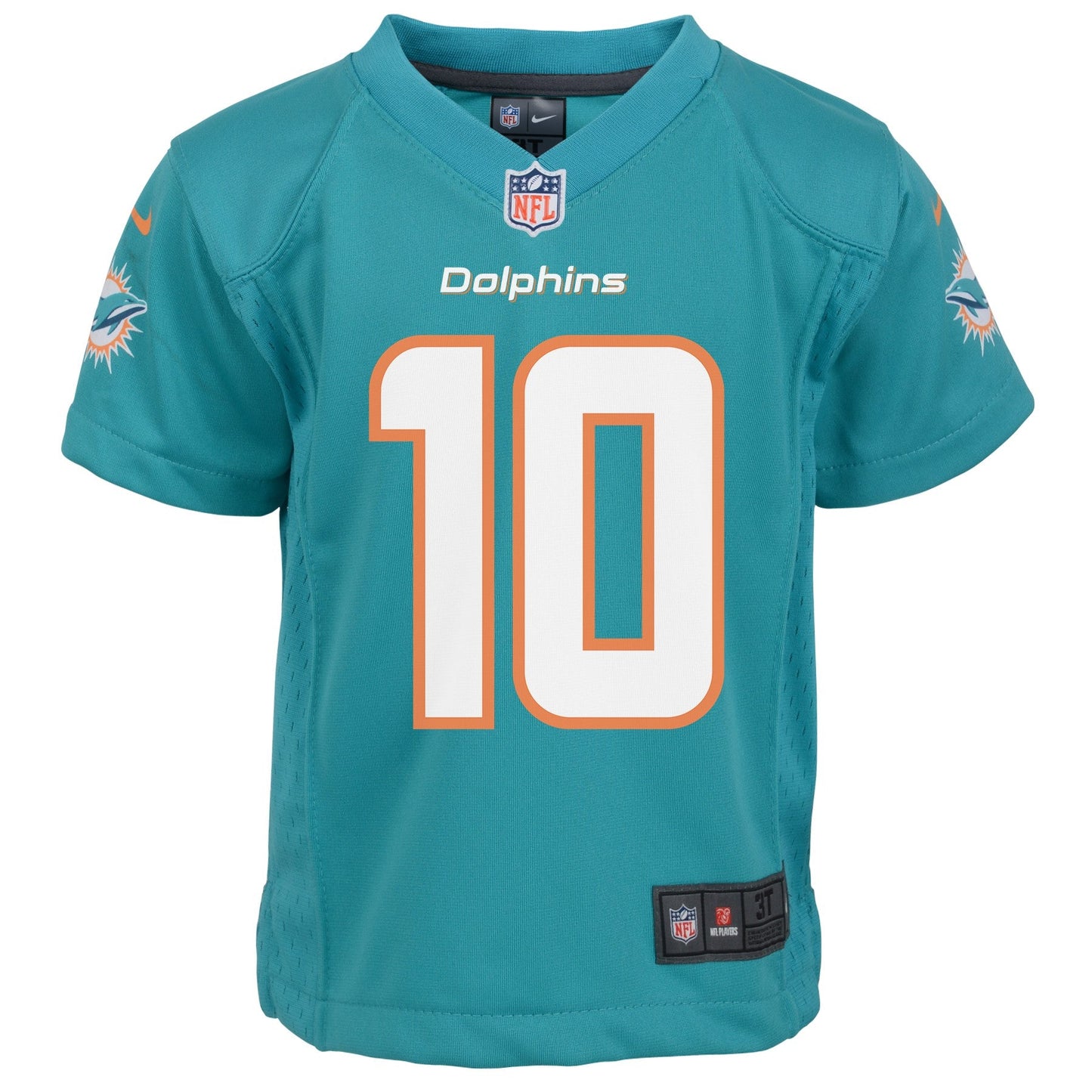 Kids Tyreek Hill Miami Dolphins Teal Child Nike Replica Jersey