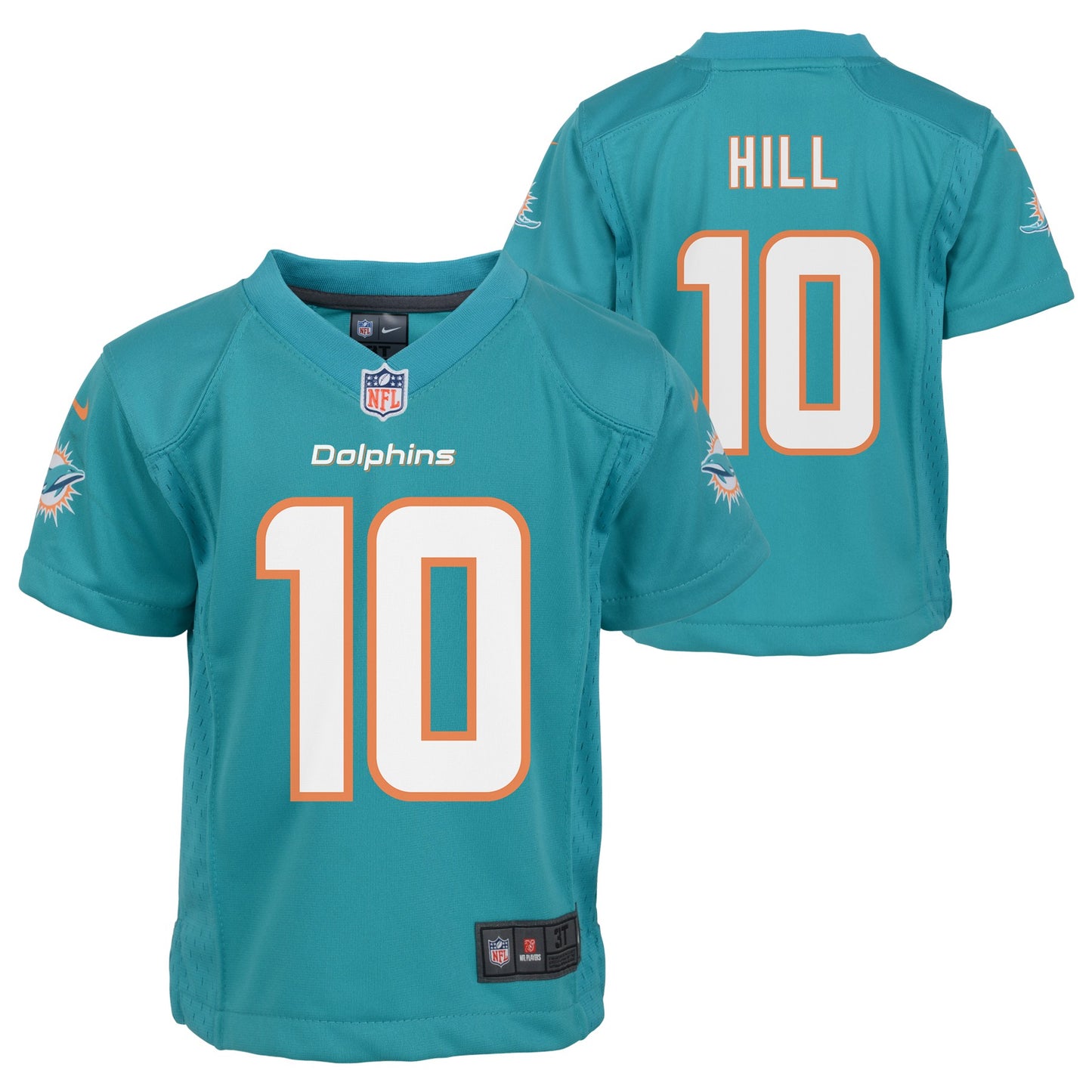 Toddler Tyreek Hill Miami Dolphins Teal Toddler Nike Replica Jersey