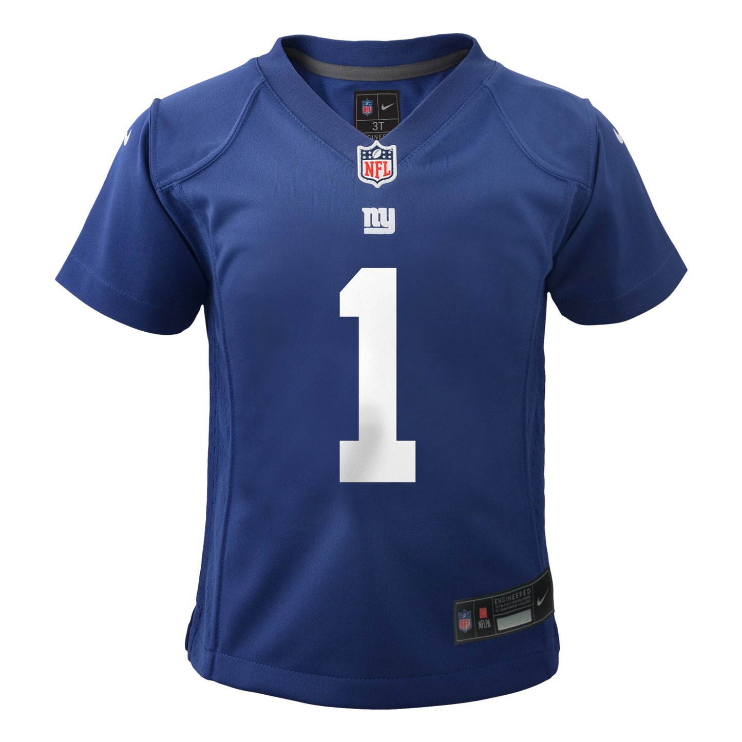 Toddler Malik Nabers New York Giants Royal Blue Nike Game Jersey