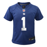 Child Malik Nabers New York Giants Royal Blue Nike Game Jersey - Pro Jersey Sports