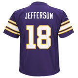 Toddler Justin Jefferson Minnesota Vikings Alternate Purple Nike Replica Jersey - Pro Jersey Sports