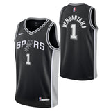 Youth San Antonio Spurs Victor Wembanyama Nike Black Swingman Icon Jersey - Pro Jersey Sports