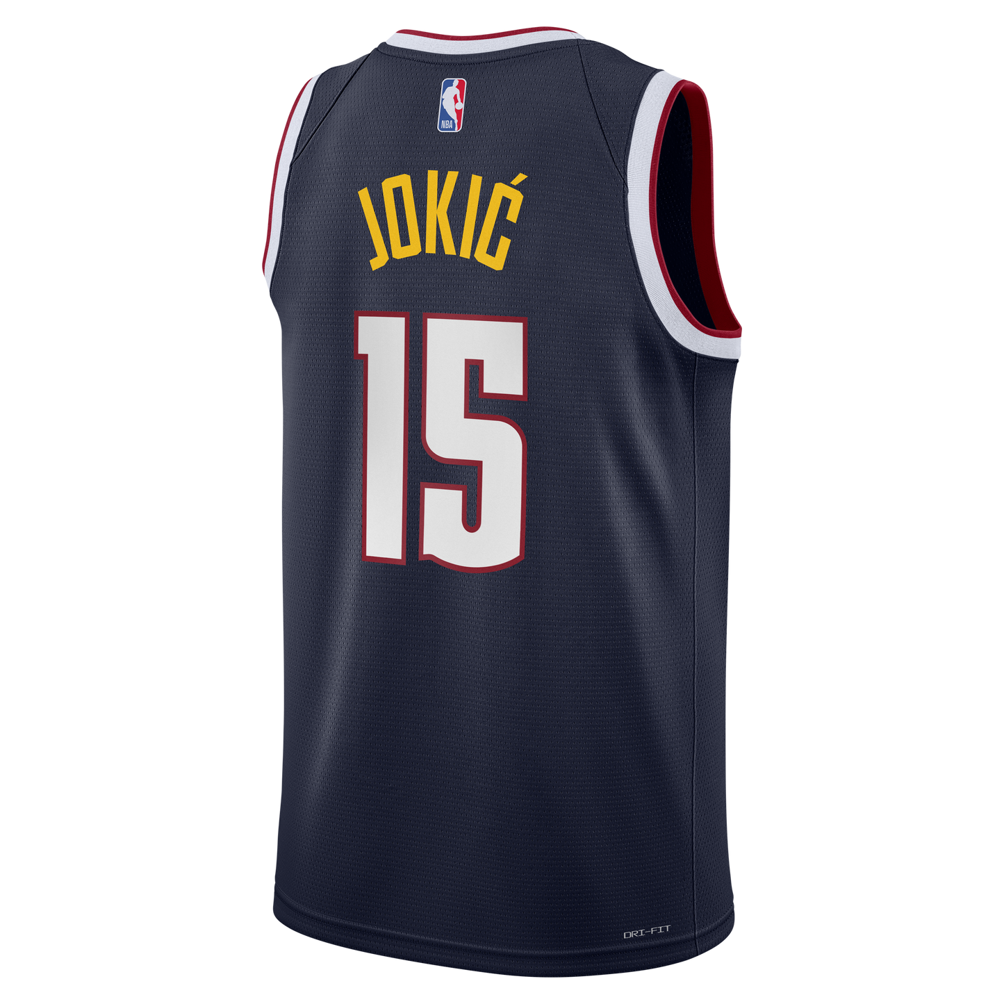 Youth Golden Denver Nuggets Nikola Jokic Nike Navy Swingman Icon Jersey