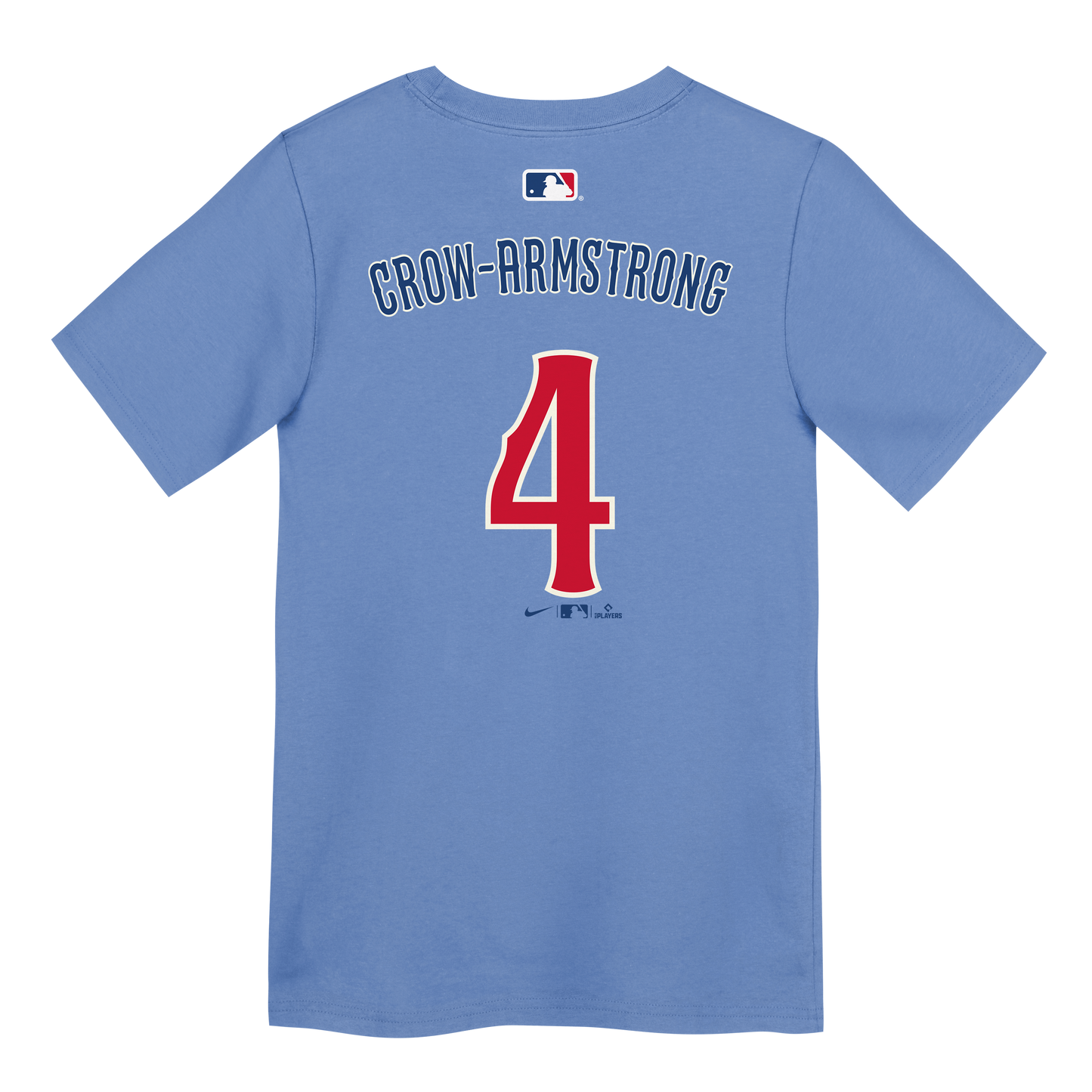 Child Chicago Cubs Pete Crow-Armstrong Blues 2nd Alternate Nike Name And Number T-Shirt-Batterman