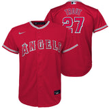 Preschool Mike Trout Los Angeles Angels Nike Red Child Replica Team Jersey - Pro Jersey Sports