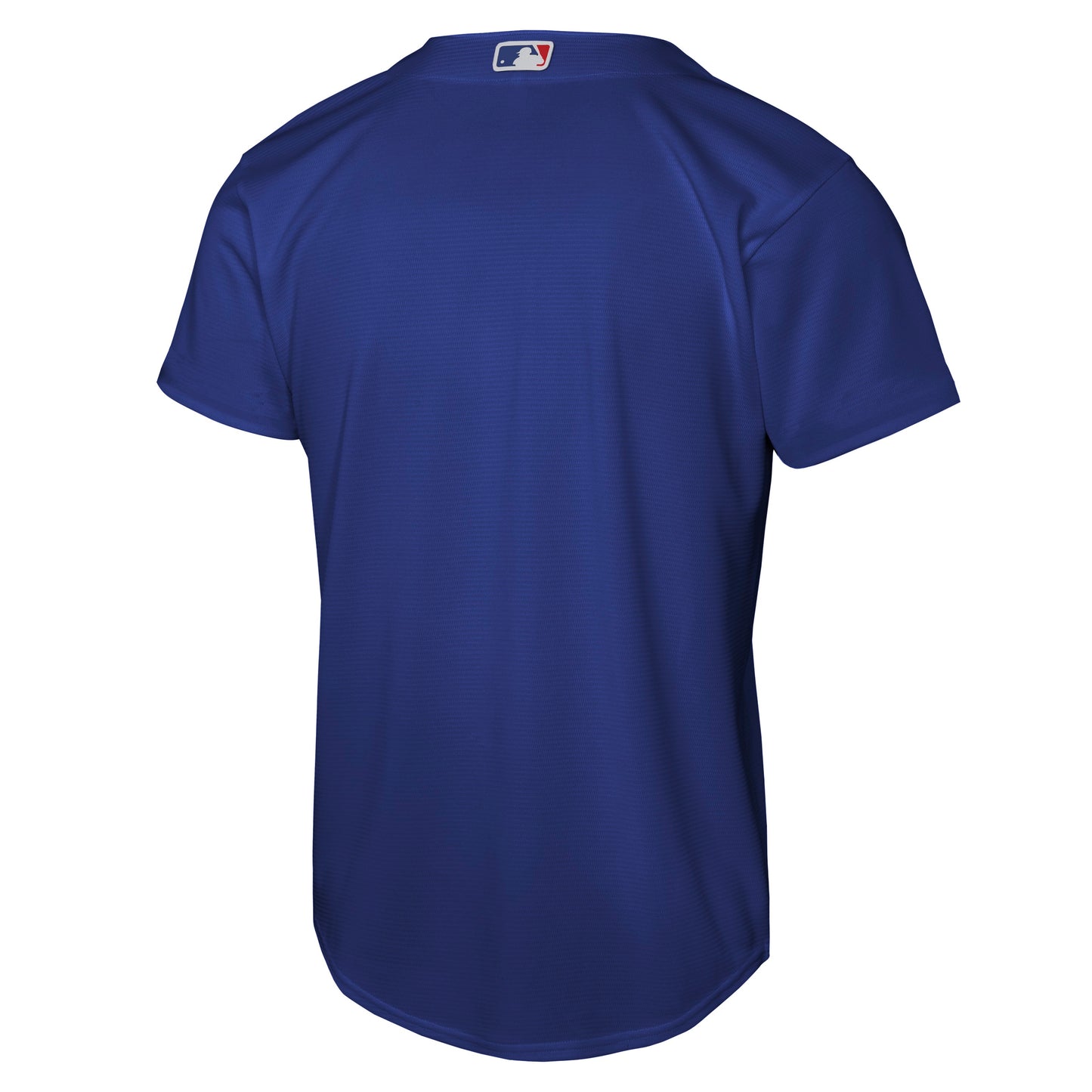 Youth Chicago Cubs Royal Blue Baseline Blank Nike Replica Jersey