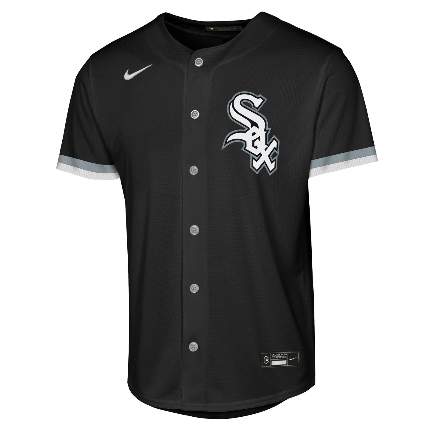Youth Chicago White Sox Nike Black Alt2 Baseline Replica Jersey