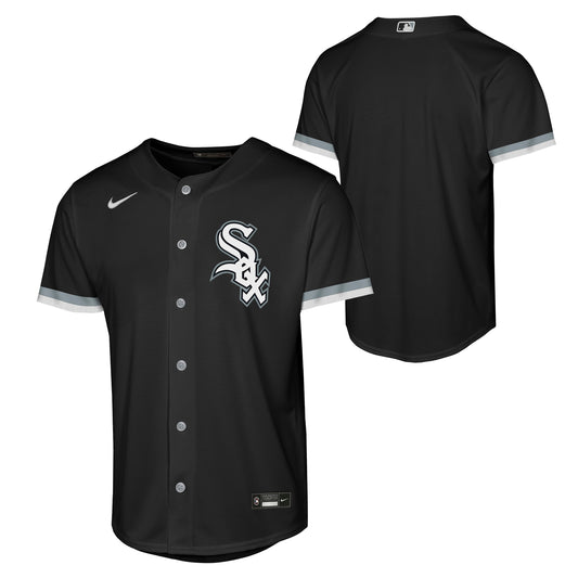 Youth Chicago White Sox Nike Black Alt2 Baseline Replica Jersey