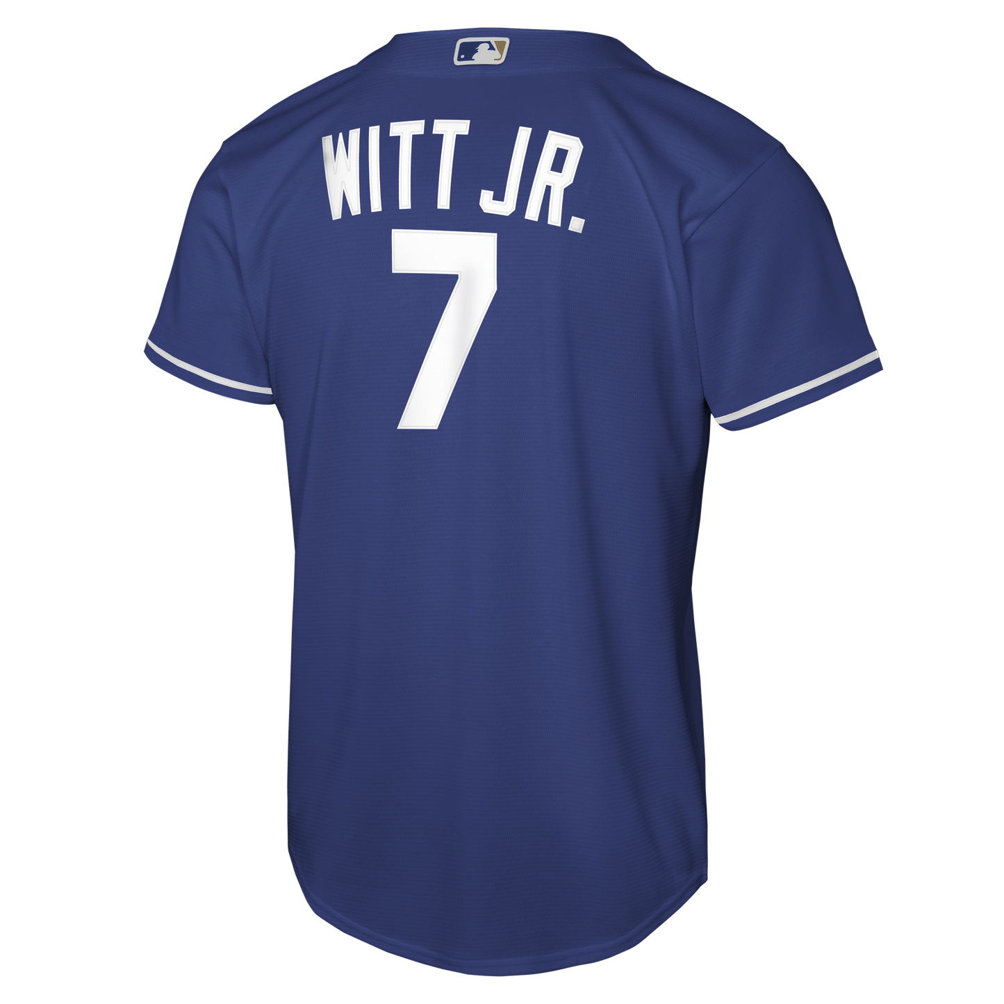 NIKE Youth Bobby Witt Jr. Kansas City Royals Royal Blue Replica Baseline Jersey