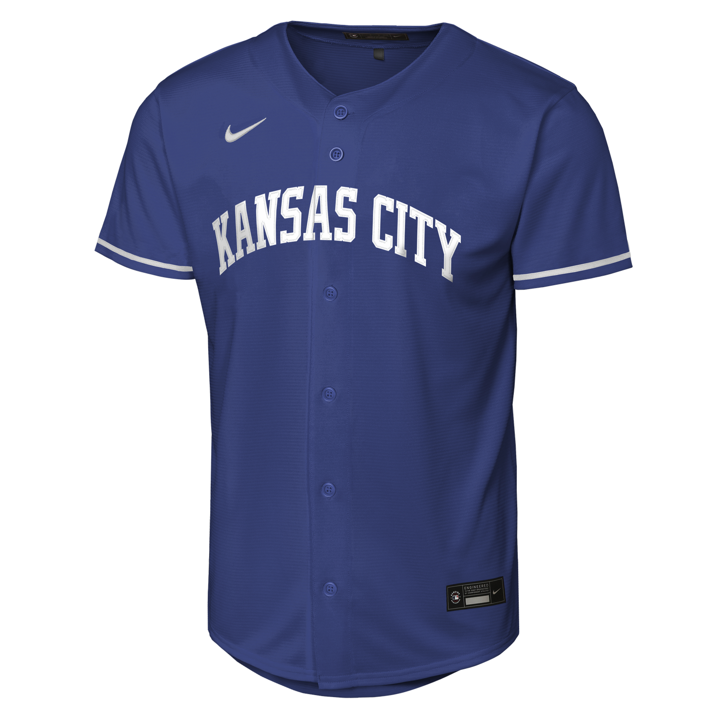 NIKE Youth Bobby Witt Jr. Kansas City Royals Royal Blue Replica Baseline Jersey