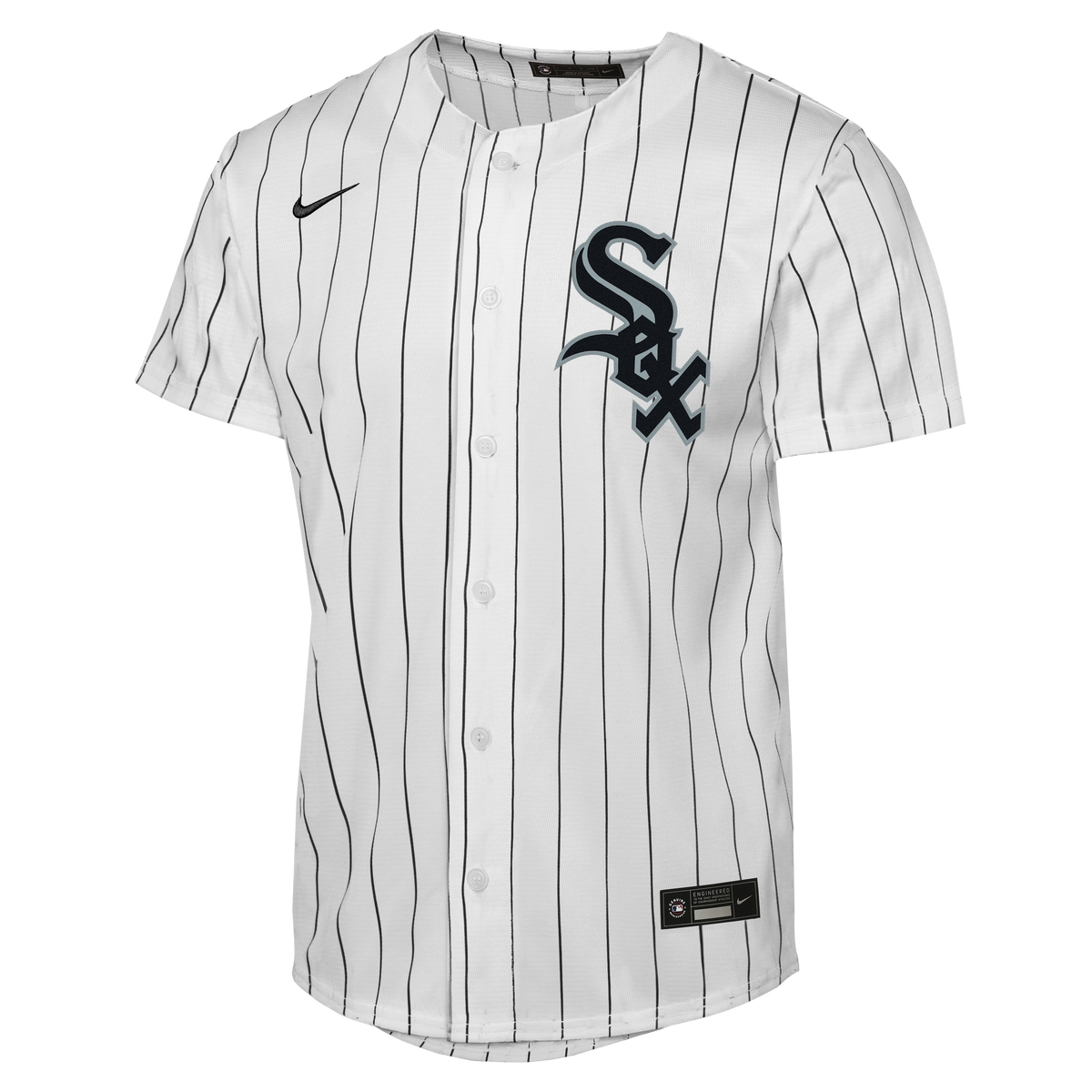 Youth Chicago White Sox Nike White Home Baseline Replica Team Jersey