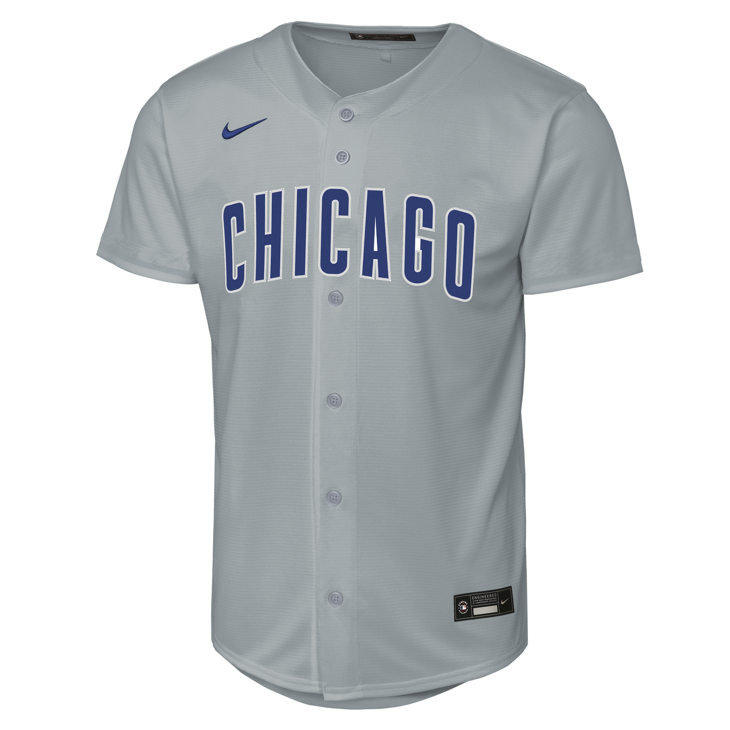 NIKE Youth Chicago Cubs Pete Crow-Armstrong Road Grey Baseline Replica Jersey