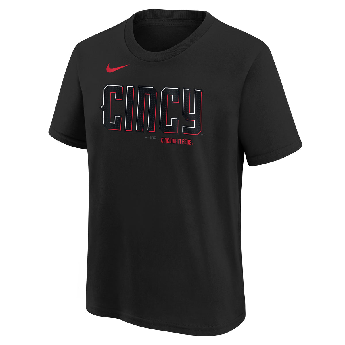 Youth Elly De La Cruz Cincinnati Reds City Connect Black Nike Name And Number Tee - Pro Jersey Sports