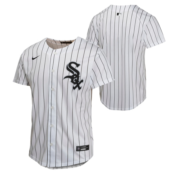 Youth Chicago White Sox White Home Limited Replica Blank Jersey
