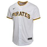 NIKE Youth Paul Skenes Pittsburgh Pirates White Home Replica Game Jersey - Pro Jersey Sports