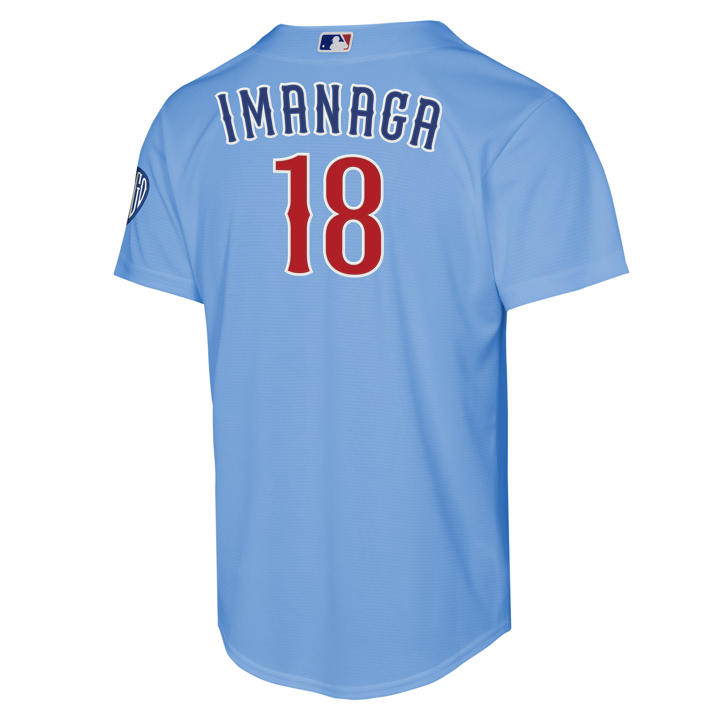 Youth Chicago Cubs Shota Imanaga Alternate 2 NIKE Homerun Powder Blue Replica Jersey