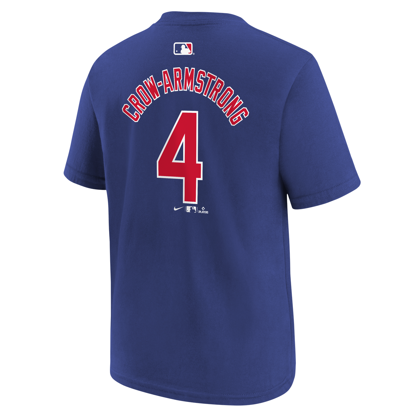 Youth Chicago Pete Crow-Armstrong Royal Blue Nike Name And Number Tee