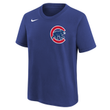 Child Chicago Pete Crow-Armstrong Royal Blue Nike Name And Number Tee - Pro Jersey Sports