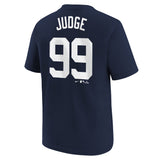 Youth Aaron Judge New York Yankees Nike Navy F.U.S.E. Name & Number T-Shirt - Pro Jersey Sports
