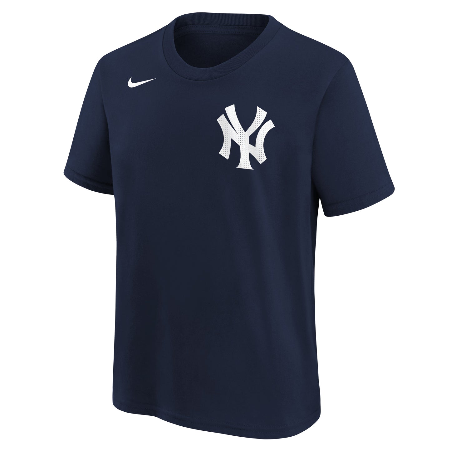 Youth Aaron Judge New York Yankees Nike Navy F.U.S.E. Name & Number T-Shirt