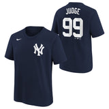 Youth Aaron Judge New York Yankees Nike Navy F.U.S.E. Name & Number T-Shirt - Pro Jersey Sports