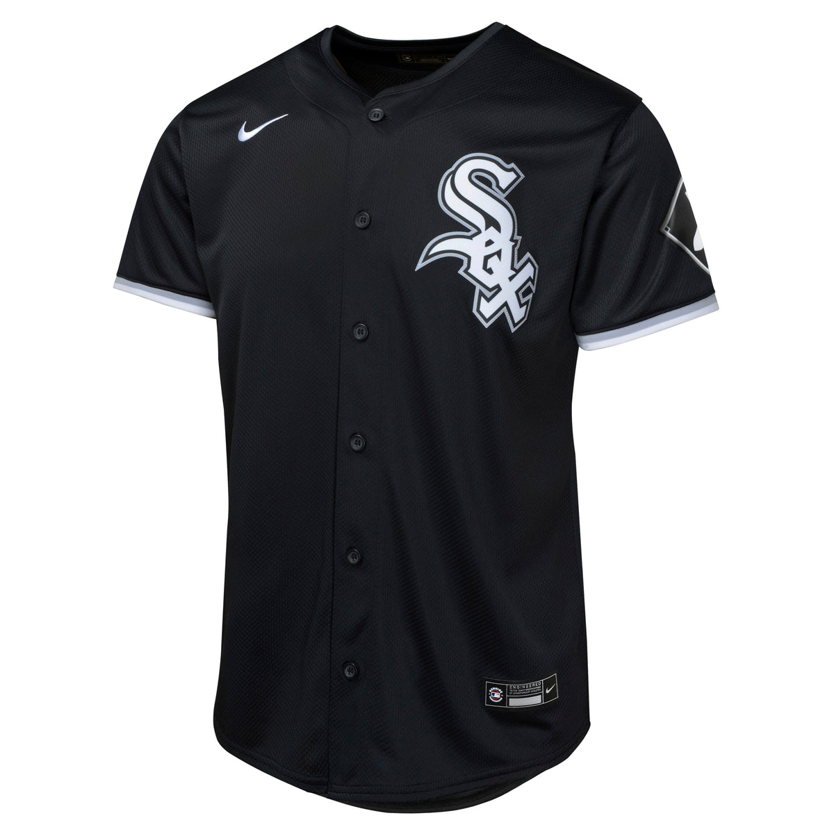 Youth Chicago White Sox Black Alternate Limited Replica Blank Jersey