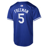 Youth Freddie Freeman Los Angeles Dodgers NIKE Royal Blue Alternate Limited Replica Jersey - Pro Jersey Sports
