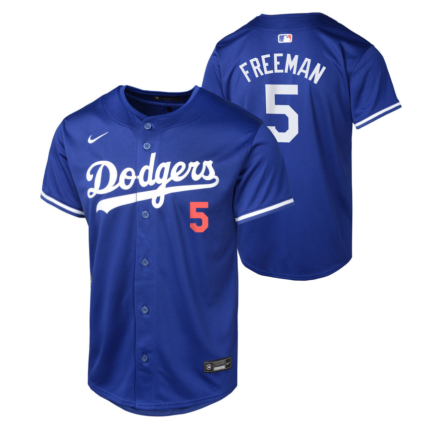 Youth Freddie Freeman Los Angeles Dodgers NIKE Royal Blue Alternate Limited Replica Jersey - Pro Jersey Sports